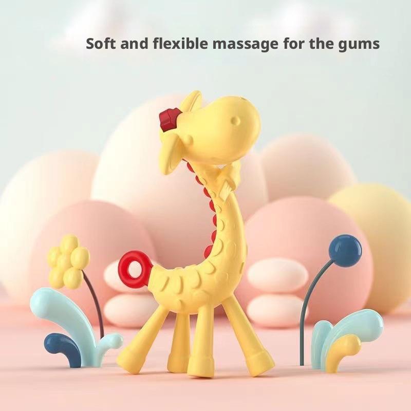 Baby Food Natural - Giraffe Shape Baby Food Grade Silicone