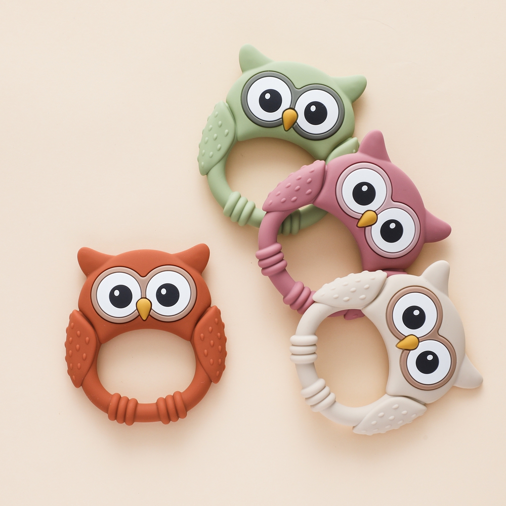 1pc Silicone Teether Baby 0-12 - Baby Food Natural review and price