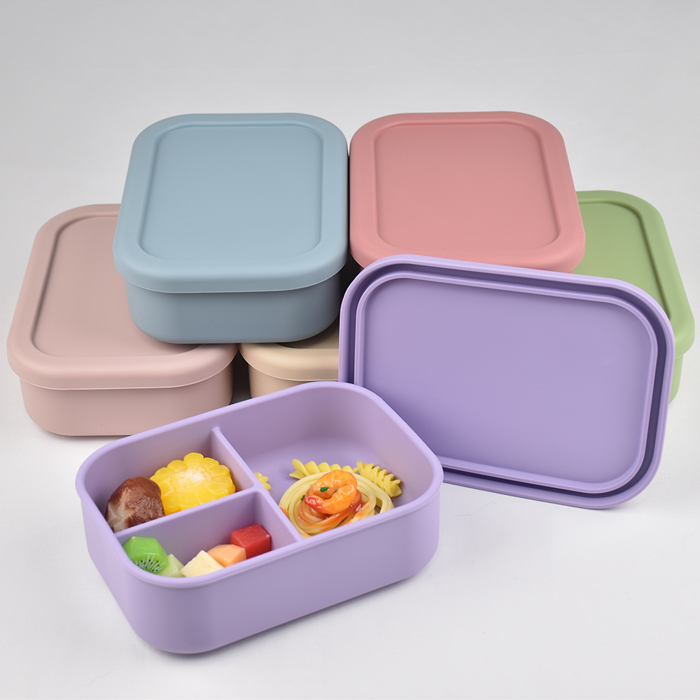 3-Compartment Food Grade Silic - Baby Food Prep Containers review and price