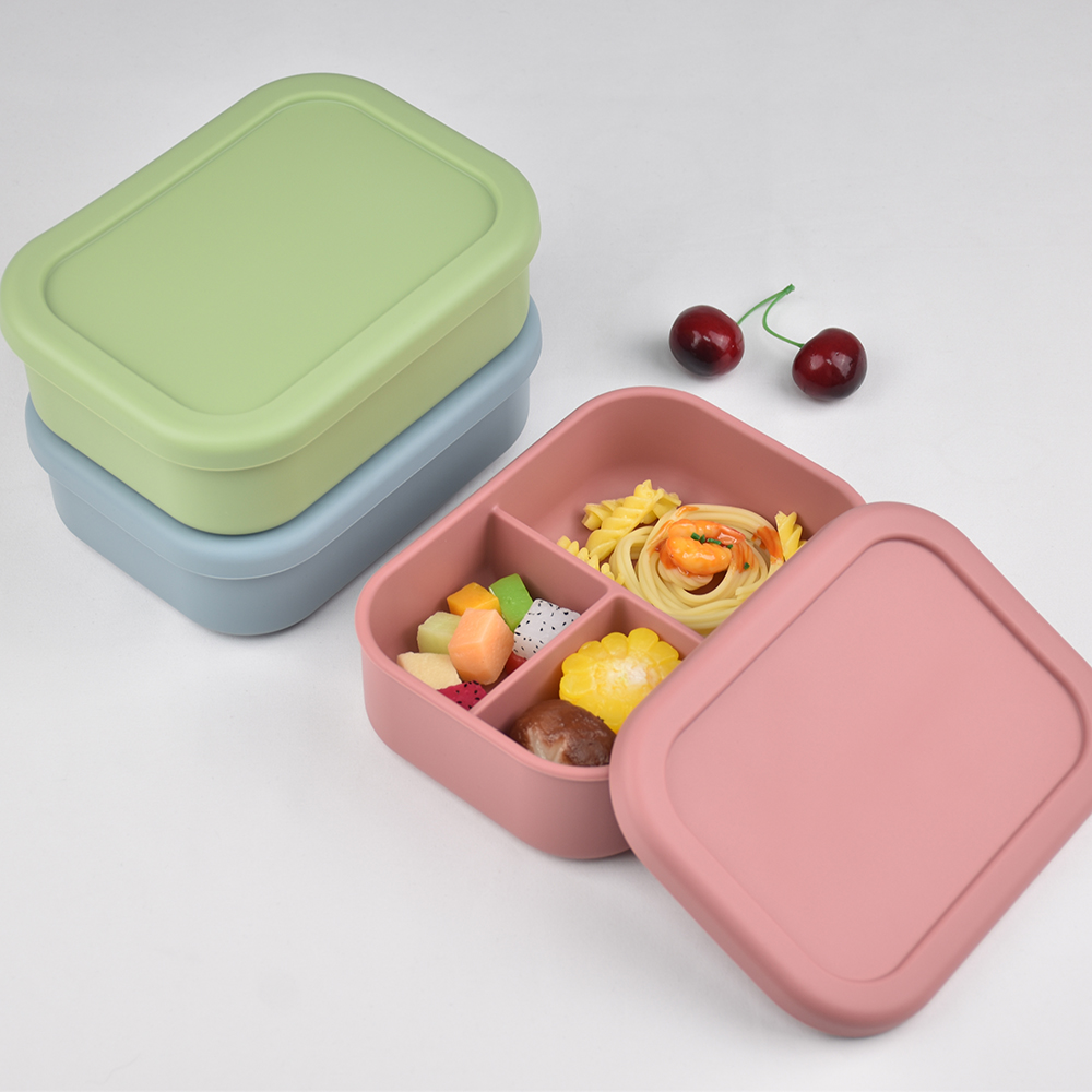 3-Compartment Food Grade Silic - Baby Food Prep Containers review and price