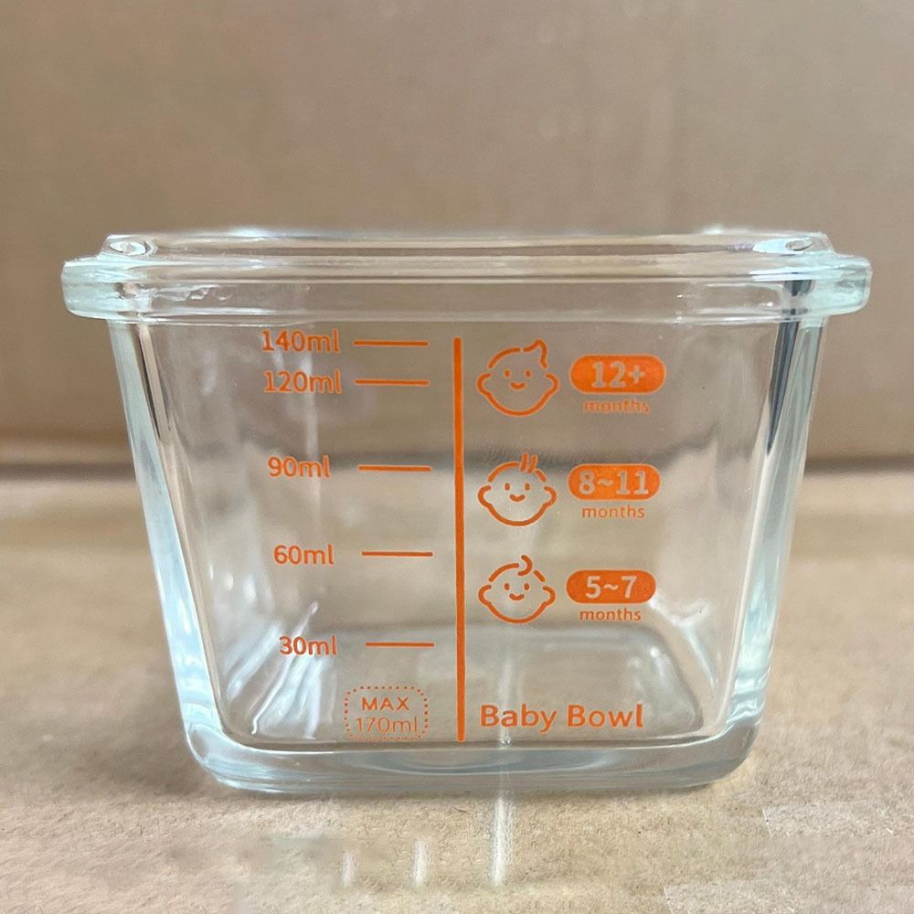 Simple 170ml Food Storage Box  - Baby Food Glass review and price