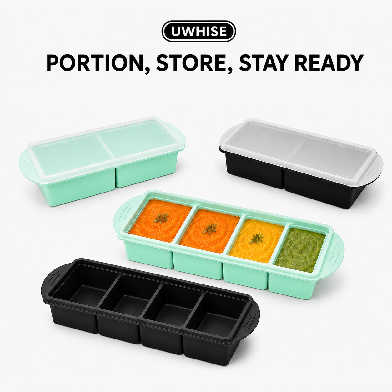 Uwhise Silicone Soup Freezer T - Baby Food Prep Containers review and price