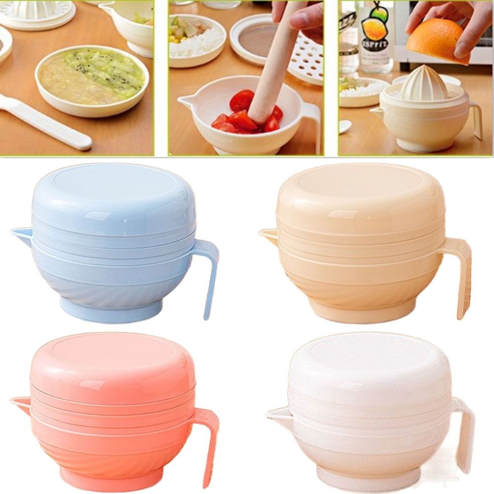 7Pcs Portable Food Grinding Bo - Baby Food Kit review and price