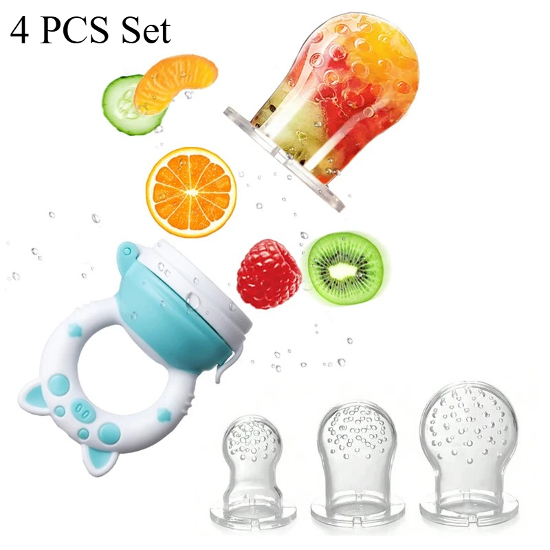 4pcs/set Silicone Fruit & Vege - Baby Food Kit review and price