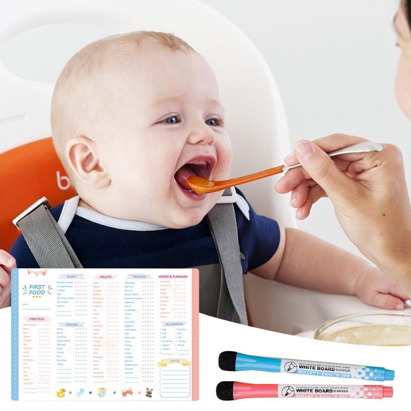 Baby First Foods Checklist Mag - Baby Food Journal review and price