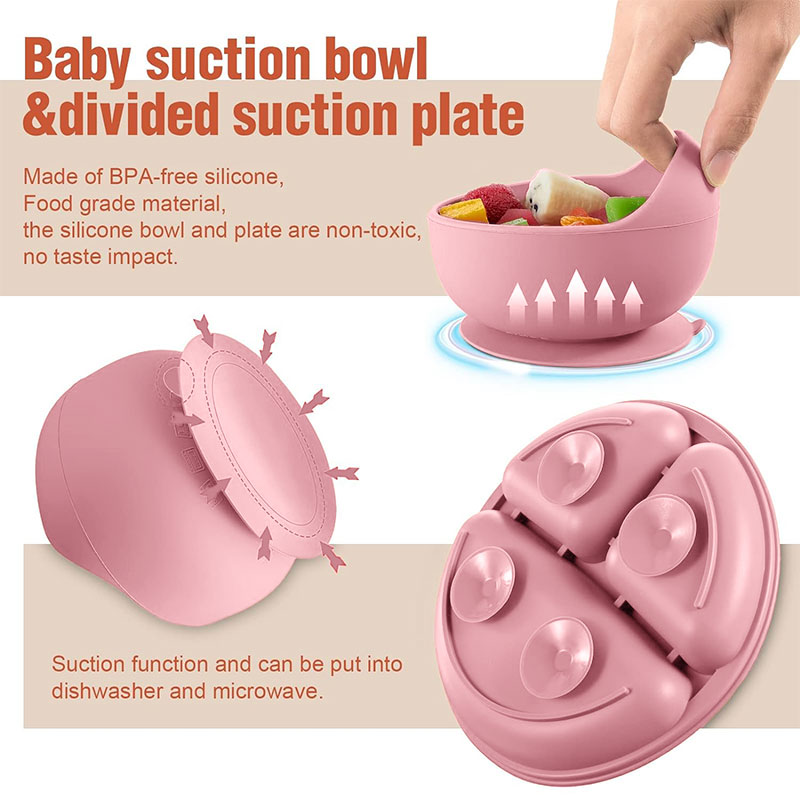 Children's silicone tableware  - Baby Food Kit review and price