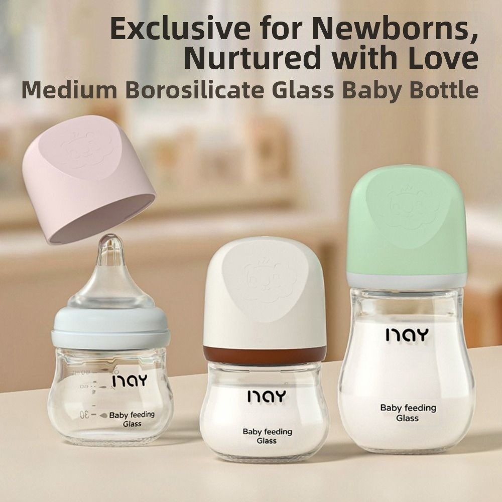 Glass Baby Bottle Anti-flatule - Baby Food Glass review and price