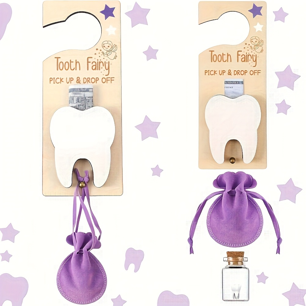Tooth Fairy Door Sign Decorati - Baby Food Glass review and price