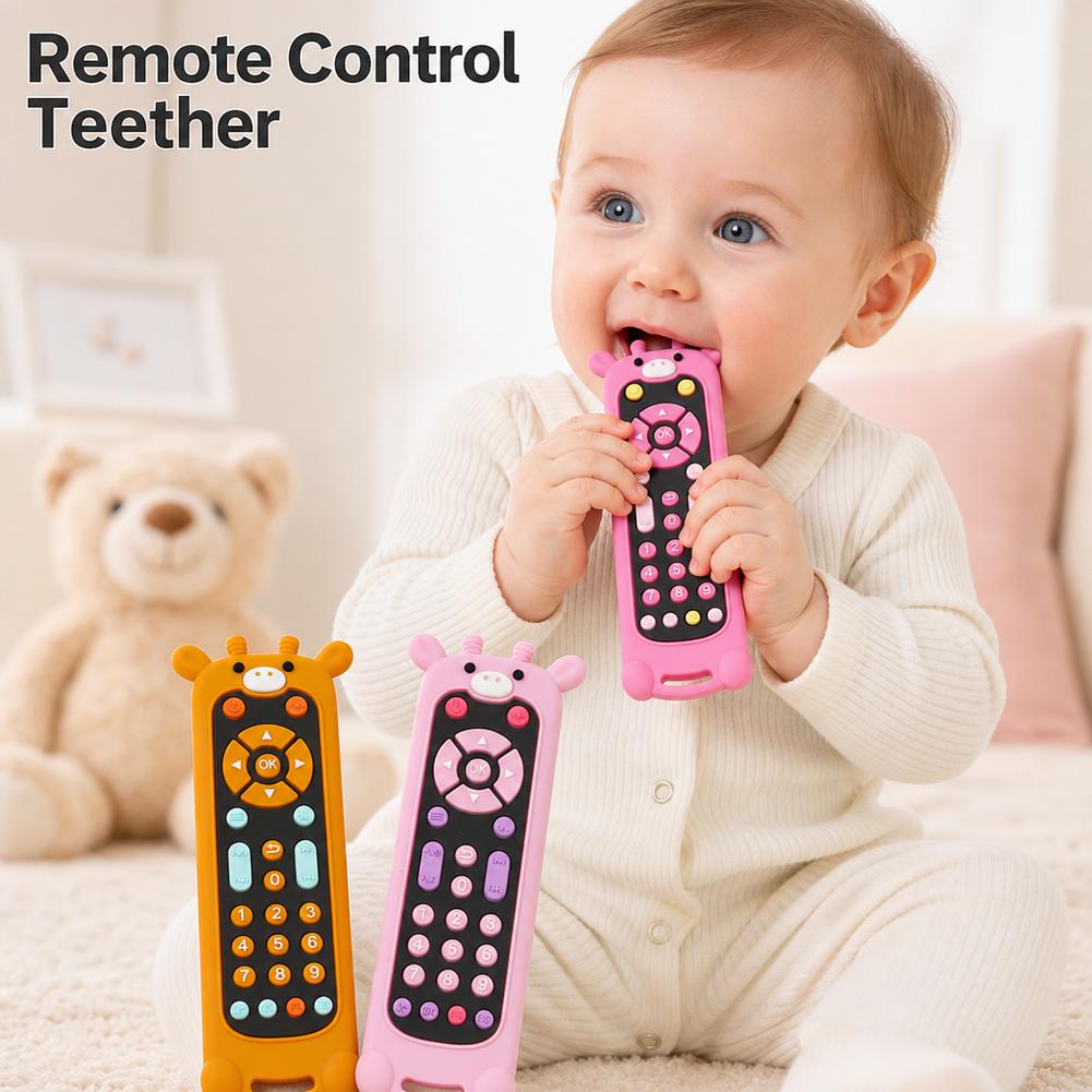 Baby Teether Silicone TV Remot - Baby Food Natural review and price