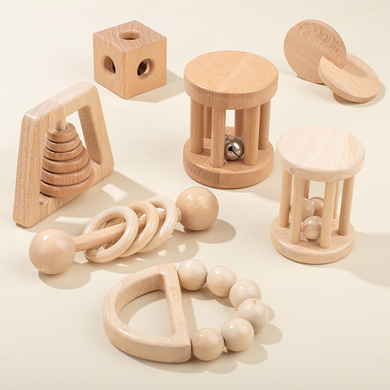 Montessori Wooden Toys Colorfu - Dry Food Baby review and price