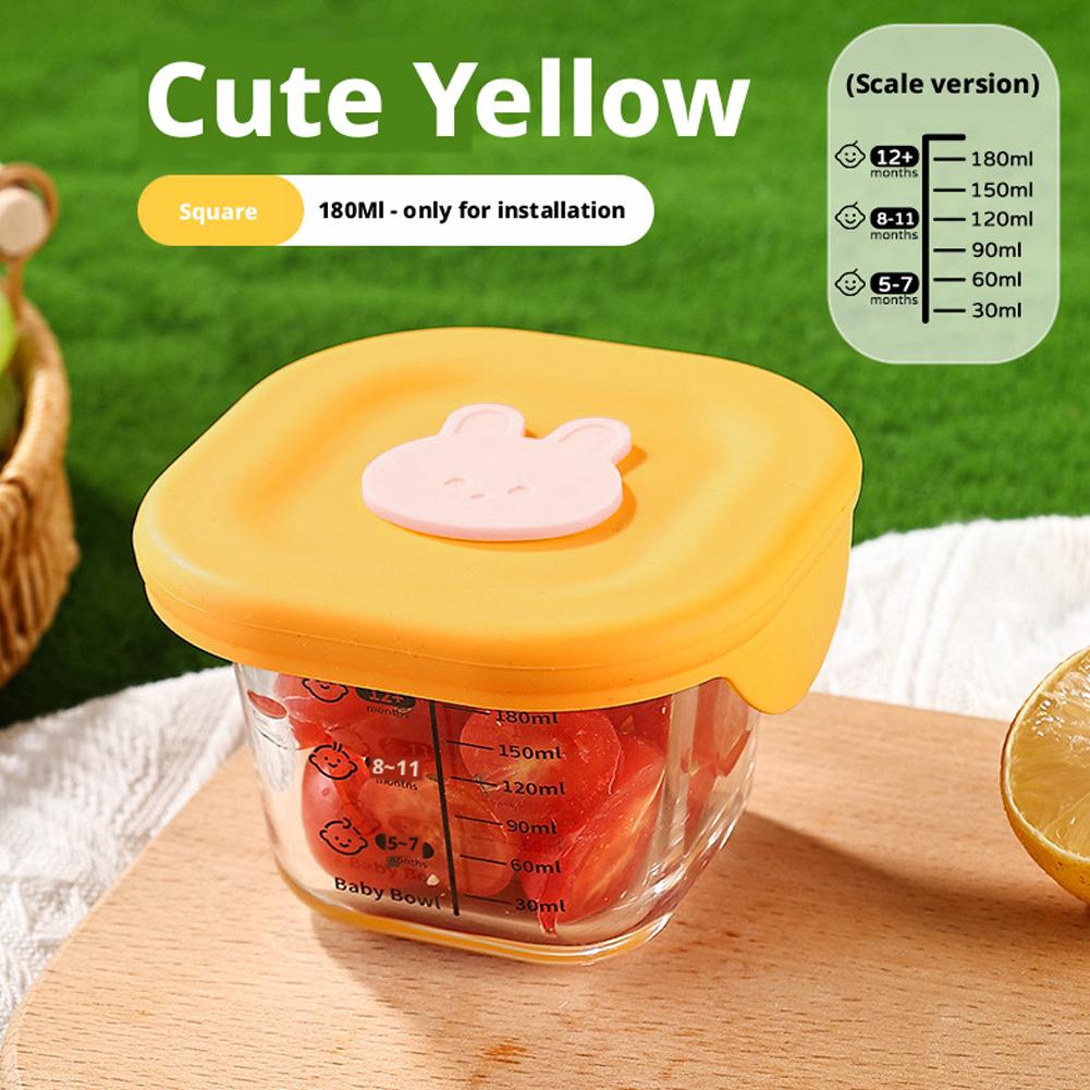 2PCS Glass Steaming Bowl Baby  - Baby Food Prep Containers review and price