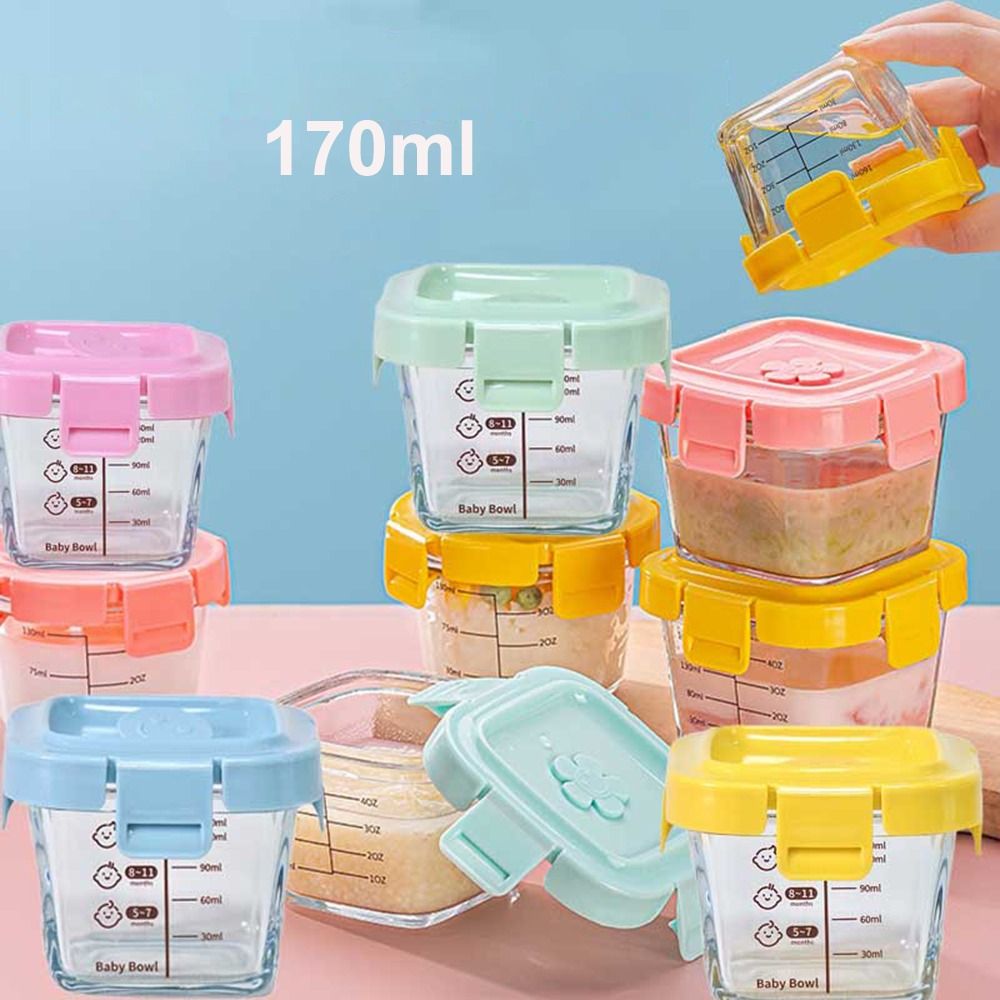 170ml Glass Food Storage Box F - Baby Food Glass review and price