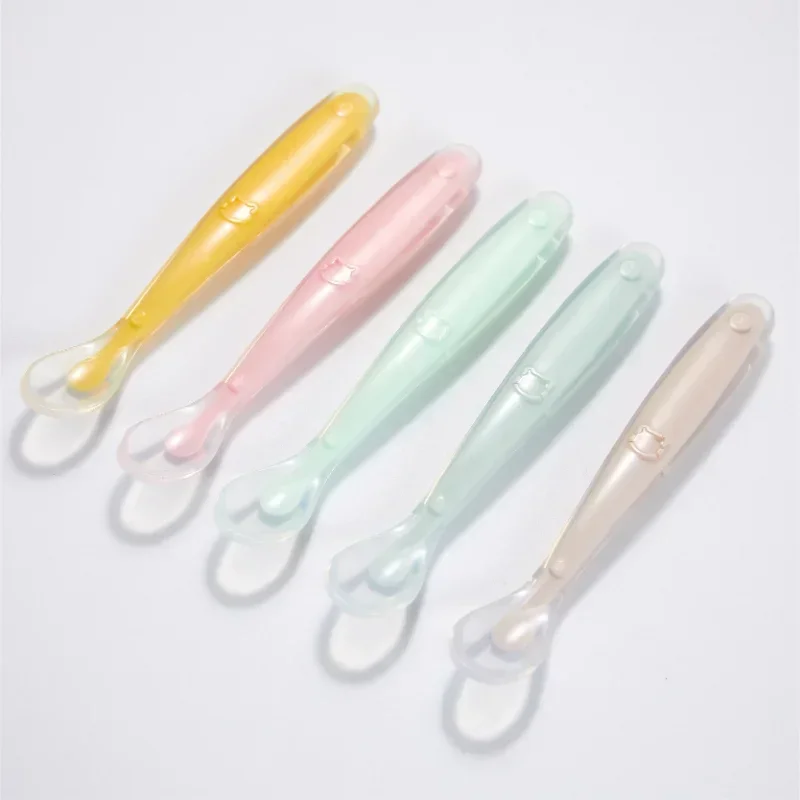 Soft Silicone Baby Spoon Toddl - Baby Food Kit review and price