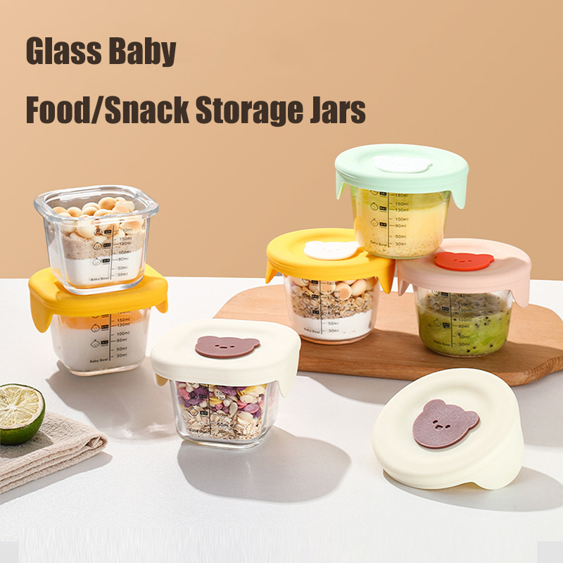 180ml Glass Baby Food Storage  - Baby Food Glass Jars review and price