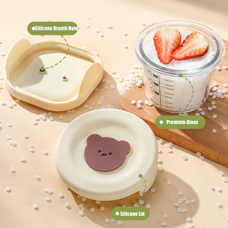 180ml Glass Baby Food Storage  - Baby Food Glass Jars review and price