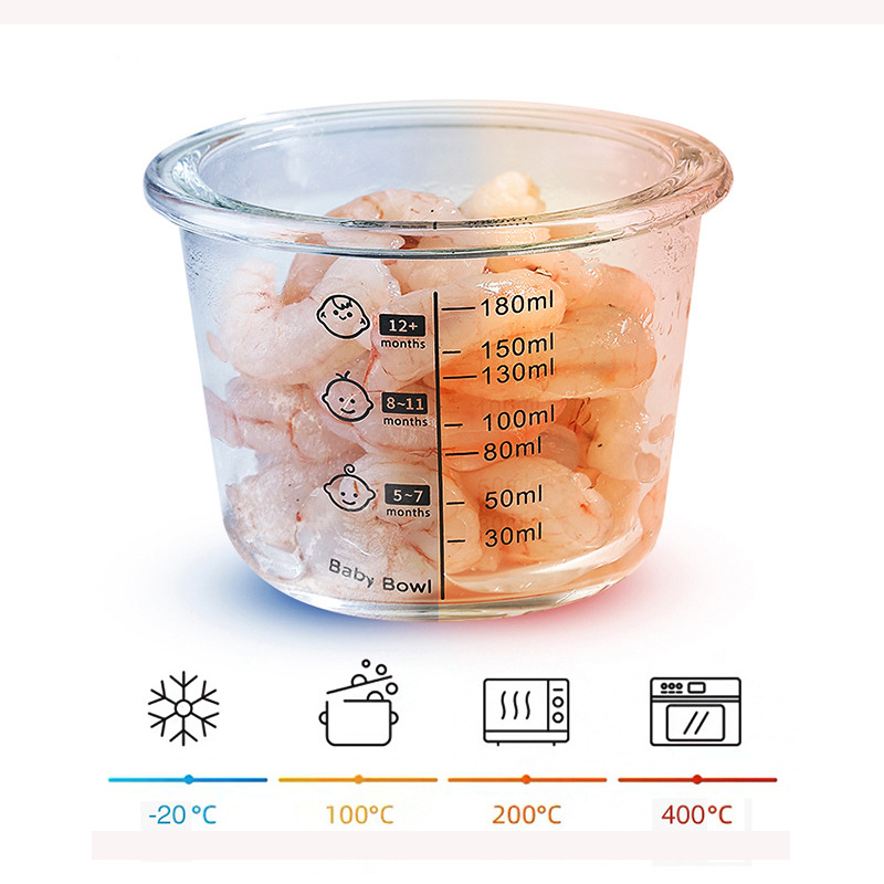 180ml Glass Baby Food Storage  - Baby Food Glass Jars review and price